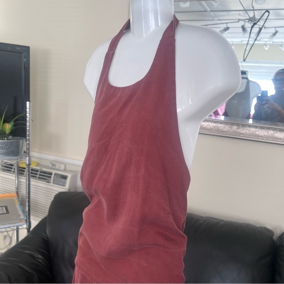 Vetta THE TWO PIECE HALTER DRESS / reversible skirt/ Small - Picture 8 of 8